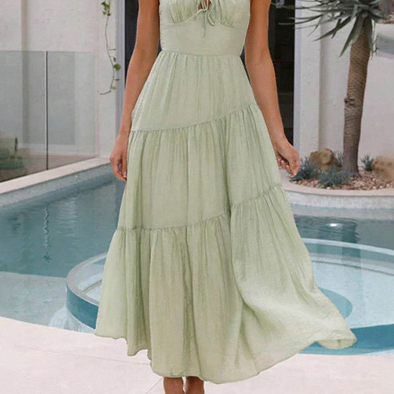 Fashionable Minimalist And Slim Fit Womens Dress