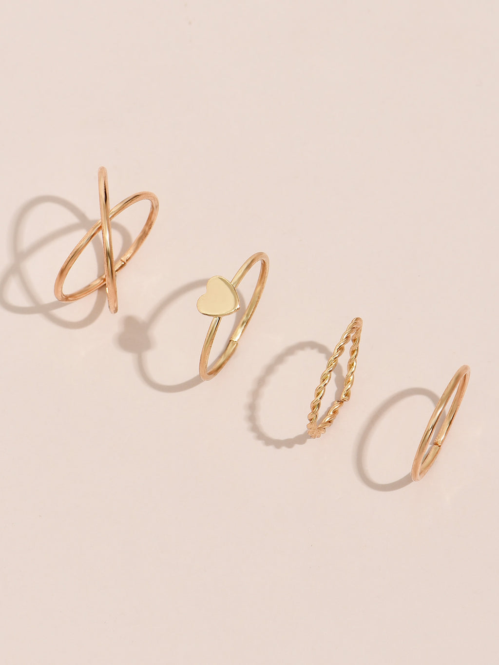 Creative Girls Wear Fashionable Rings Alloy Trend
