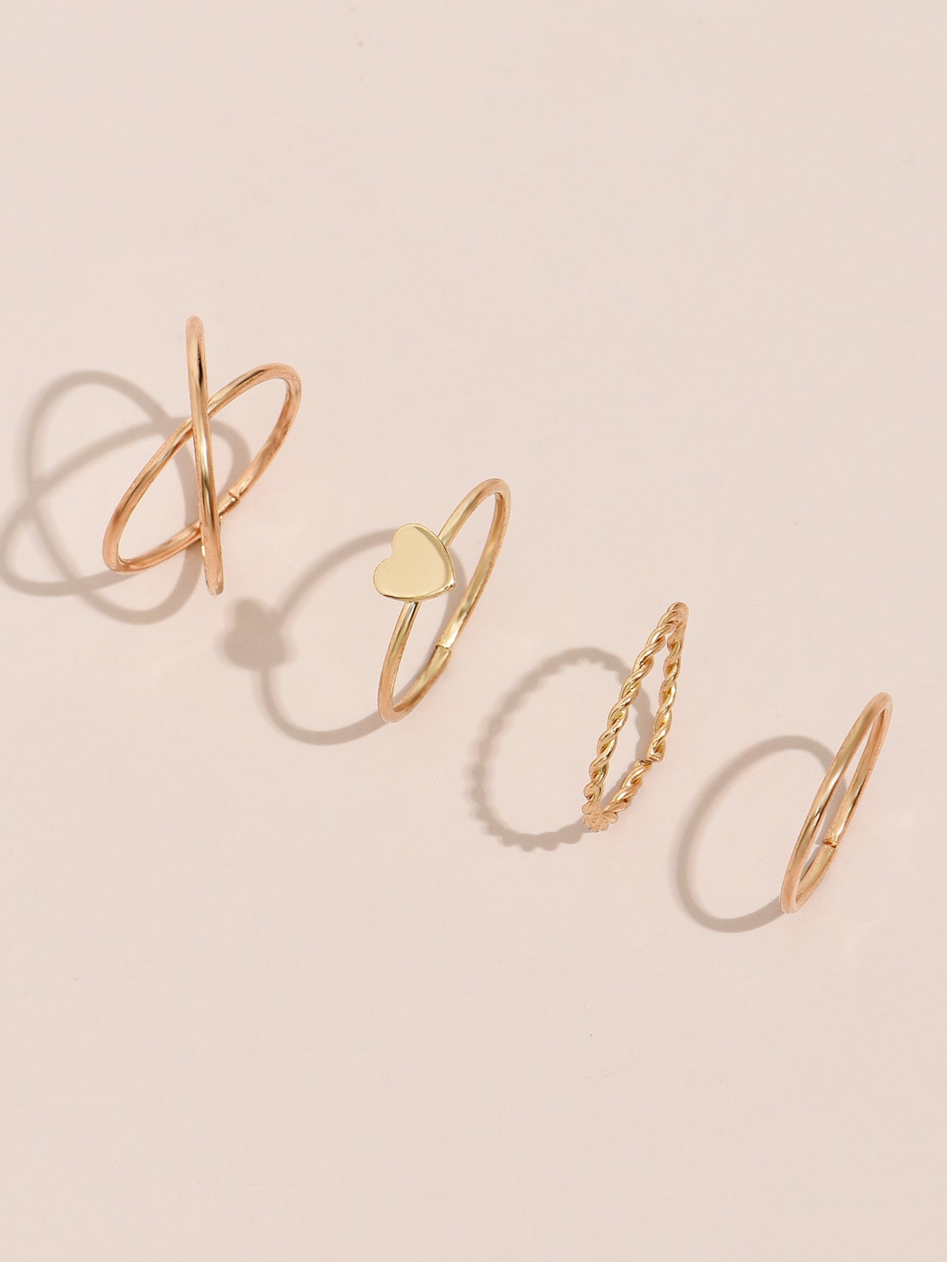 Creative Girls Wear Fashionable Rings Alloy Trend
