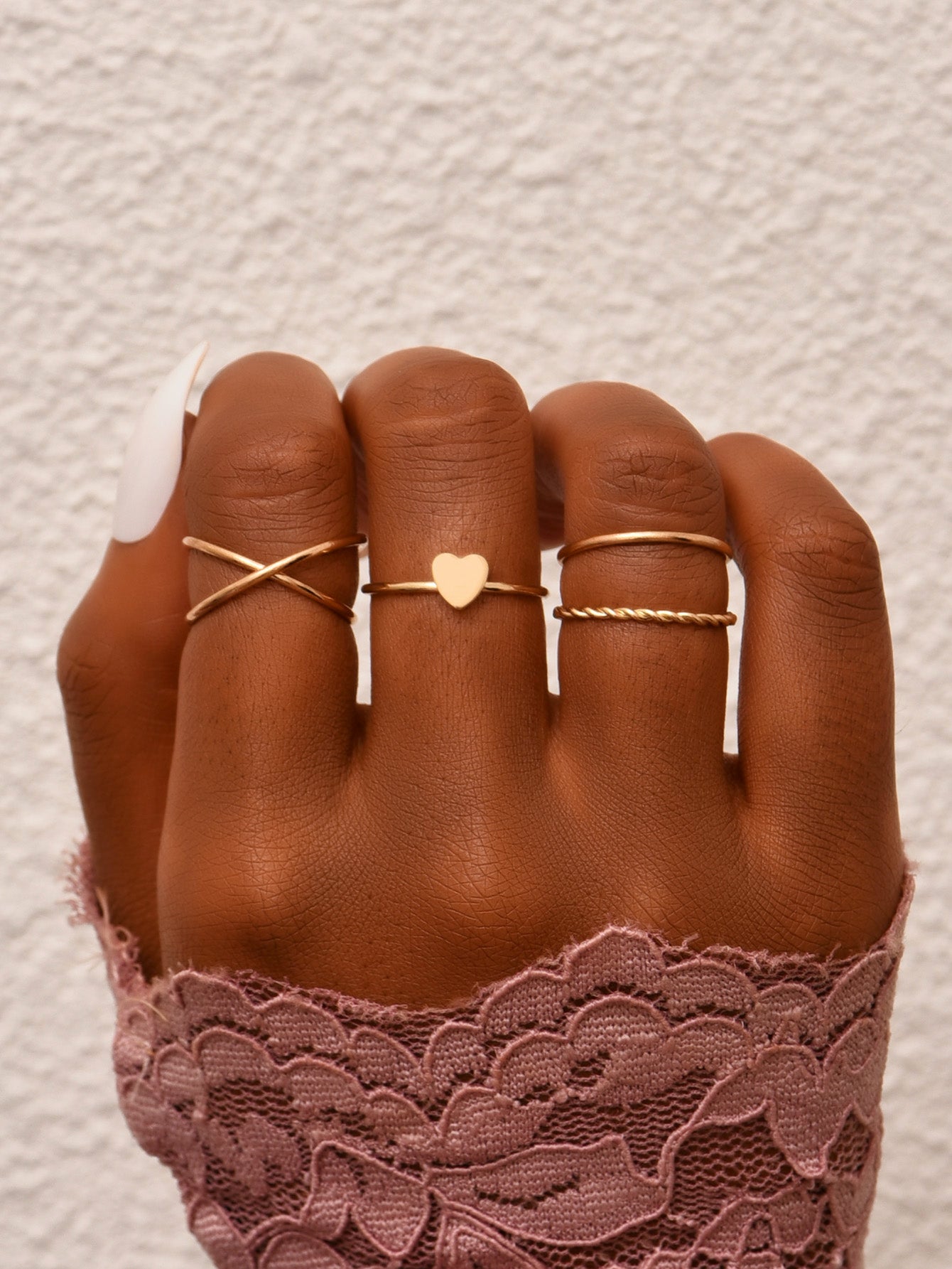 Creative Girls Wear Fashionable Rings Alloy Trend