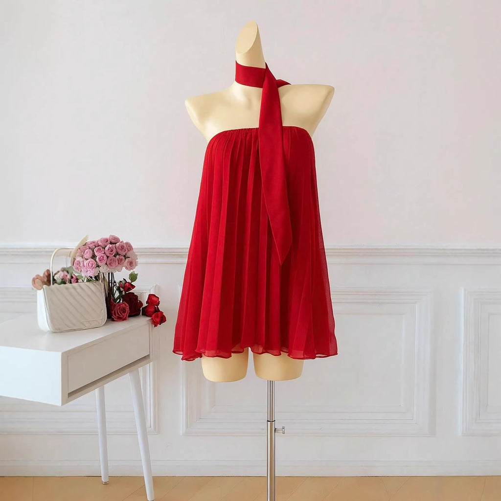 Womens Fashion Chiffon Dress