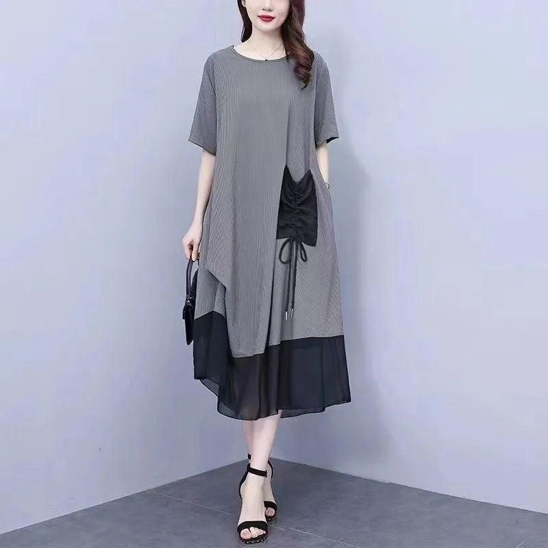 Summer Slimming Mid-length Dress