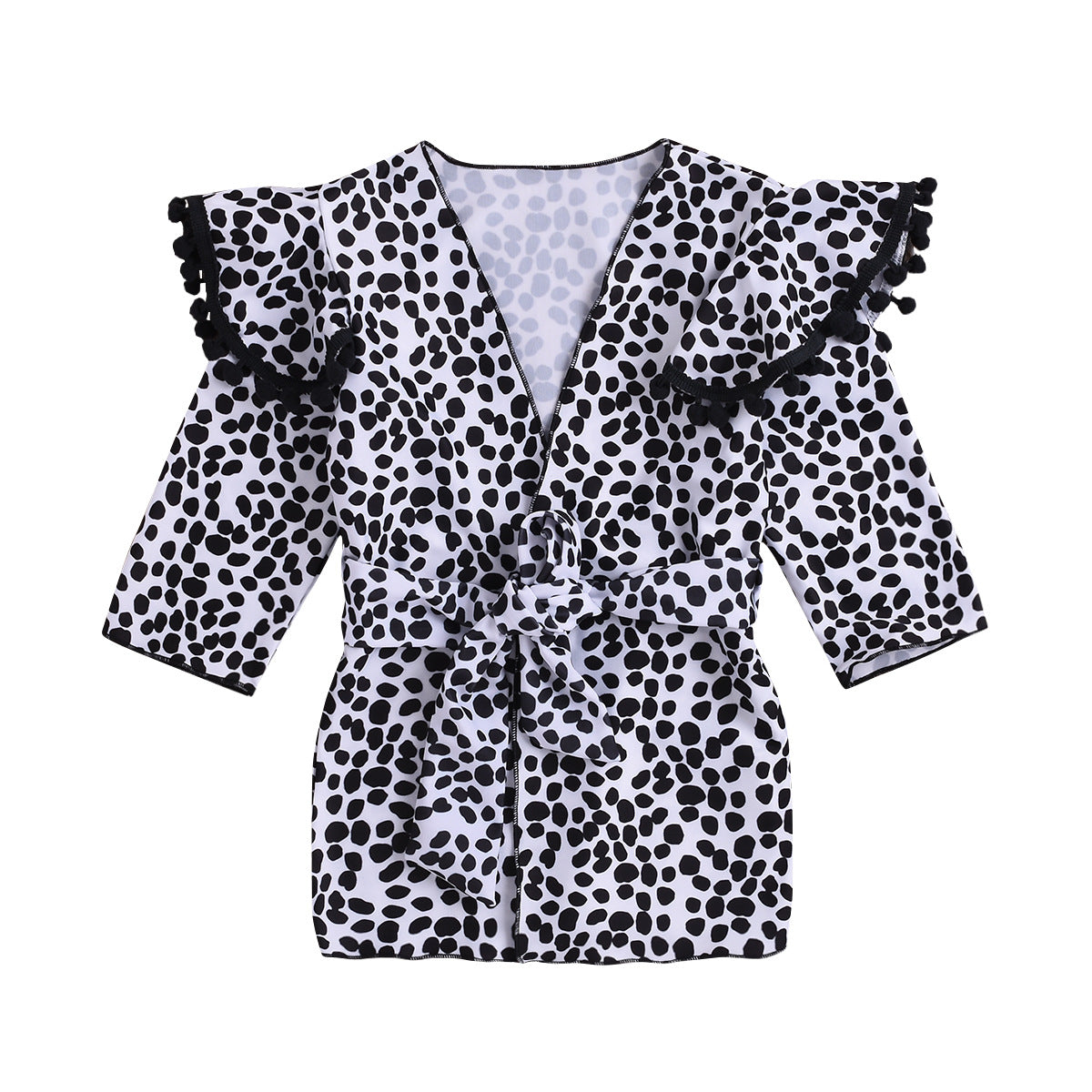 Girls' Leopard Swimsuit Set
