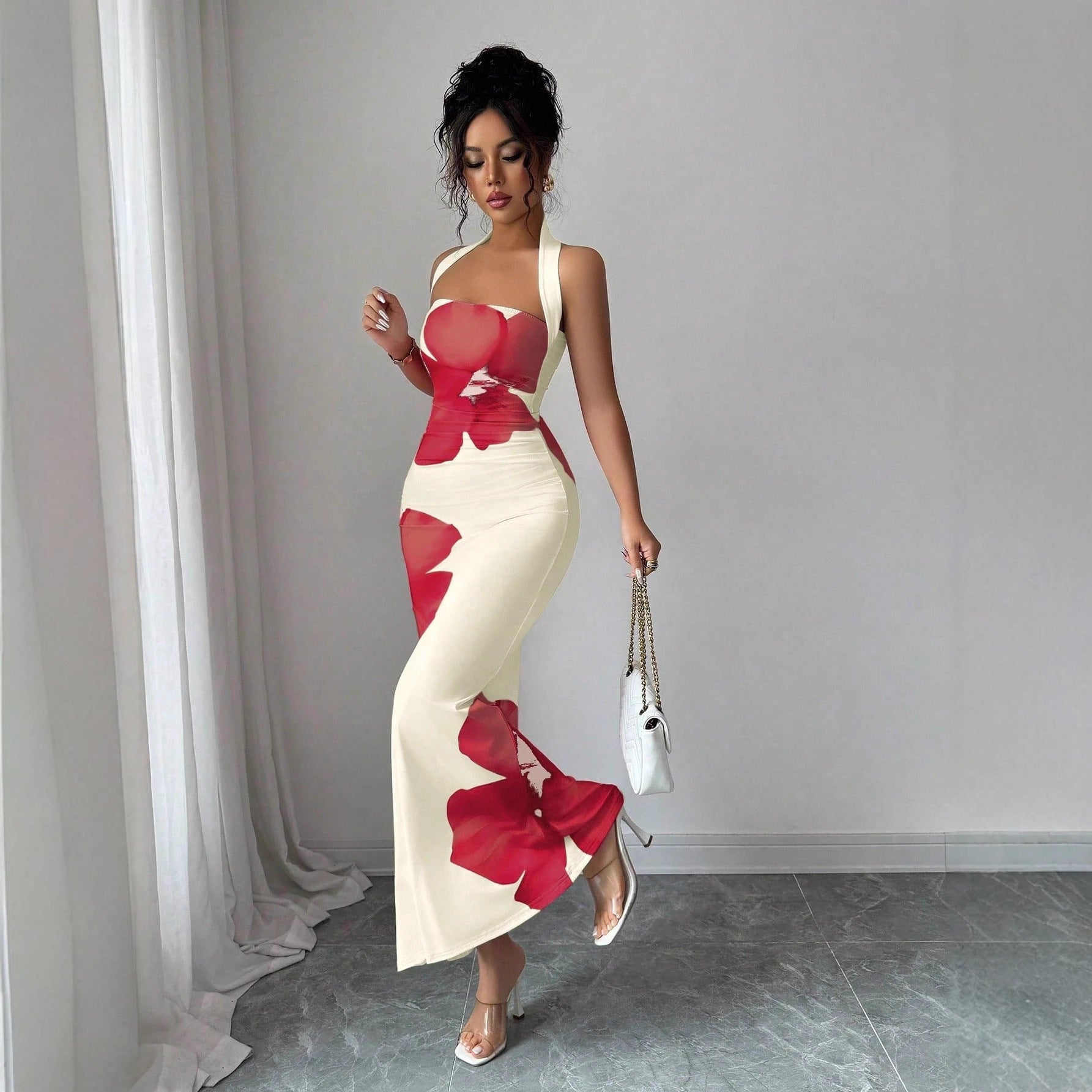 Fashionable Minimalist And Slim Fit Womens Dress
