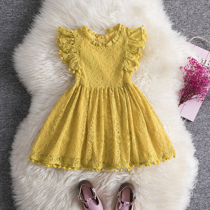 Baby girl full moon one year old dress