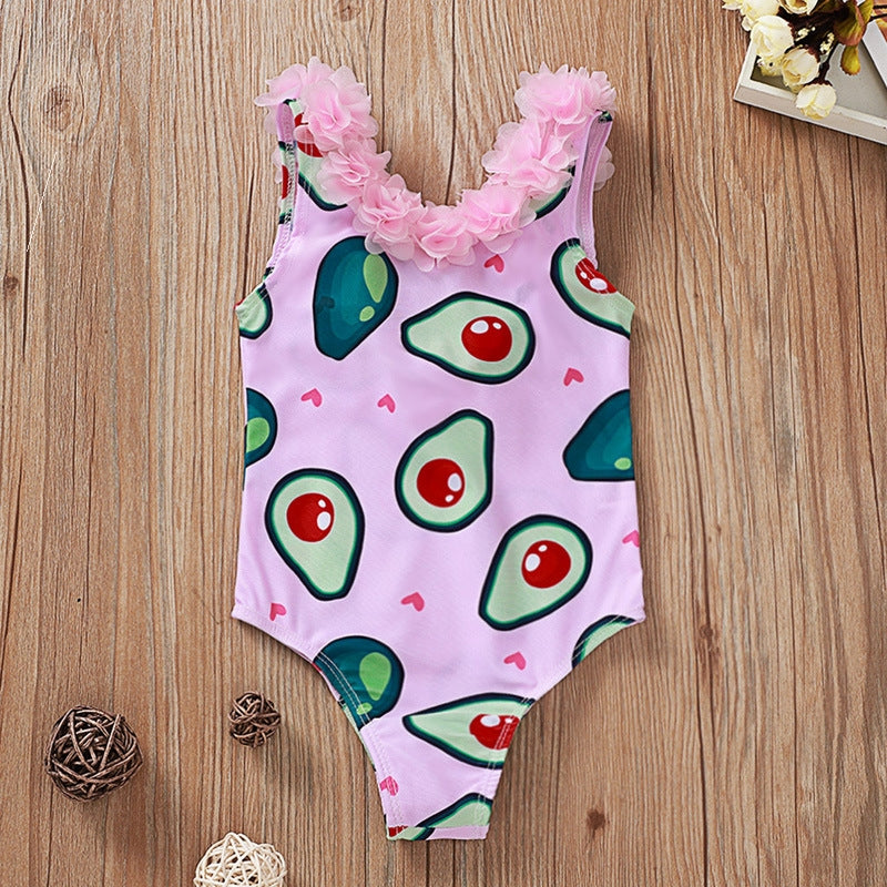 Avocado pink swimsuit
