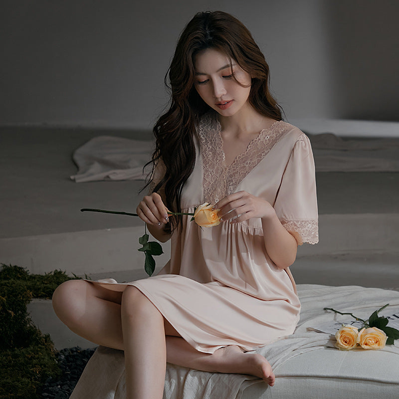 New Suspender Nightdress For Women