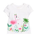Girls' Cotton Short-sleeved T-shirt