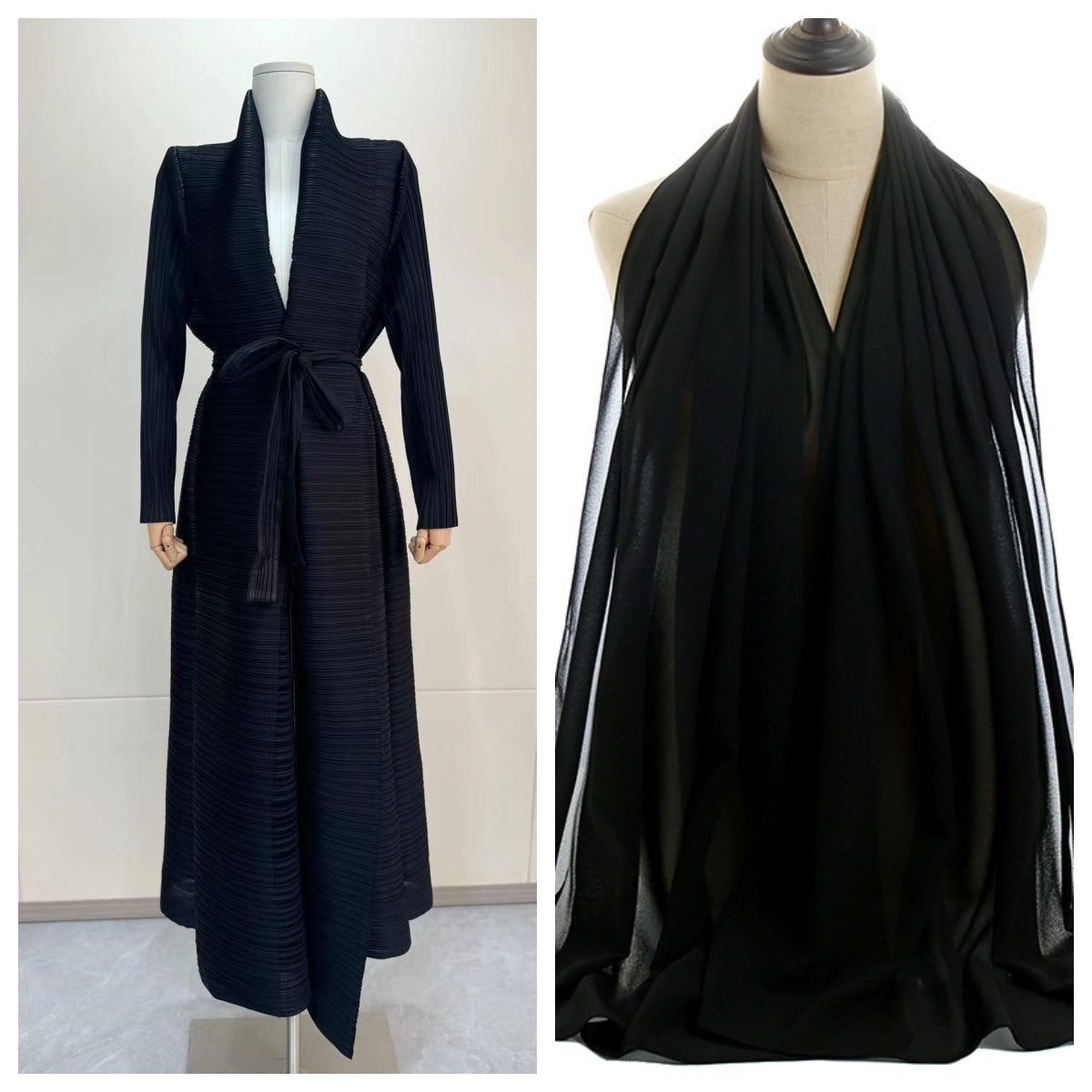 Dubai Abaya Women's Clothing Issey Miyake Pleats Women's Elegant Attire