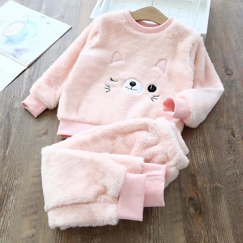 Children's Plush Thick Coral Fleece