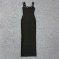 Floral Beaded Elegant Womens Bandage Dress