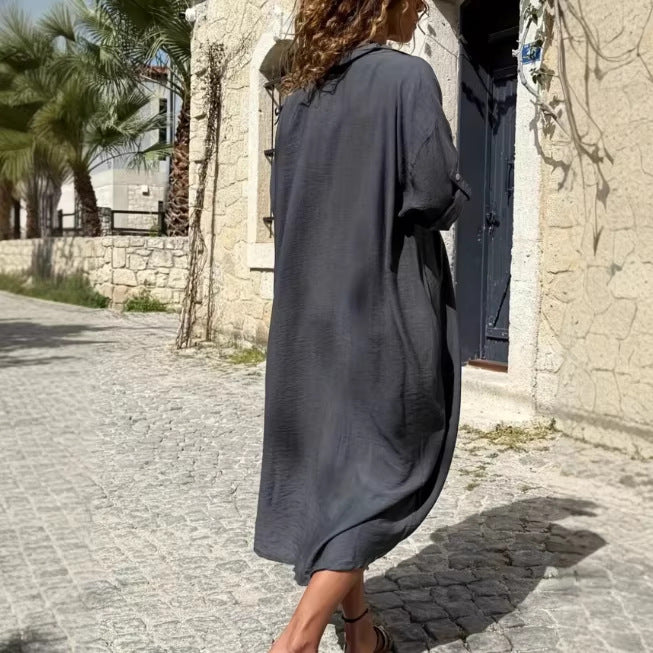 Stylish Minimalist And Relaxed Fit Womens Dress