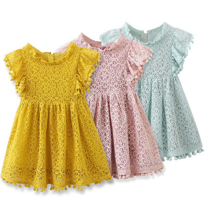 Baby girl full moon one year old dress