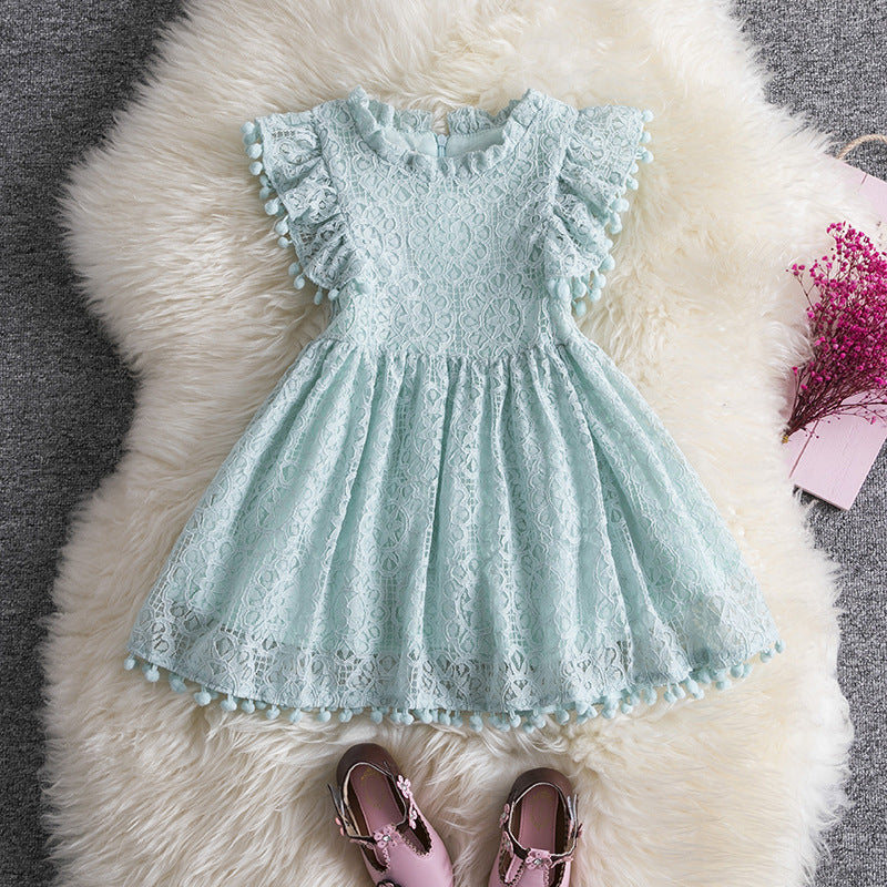 Baby girl full moon one year old dress