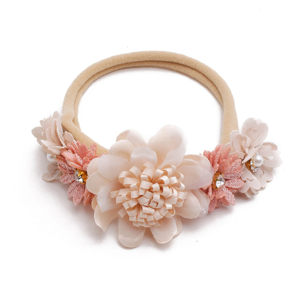 Cute Baby Full Moon Hair Band