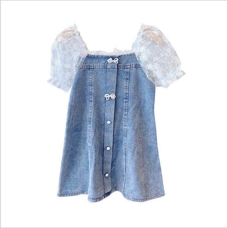 Baby Girl's Puff Sleeve Dress