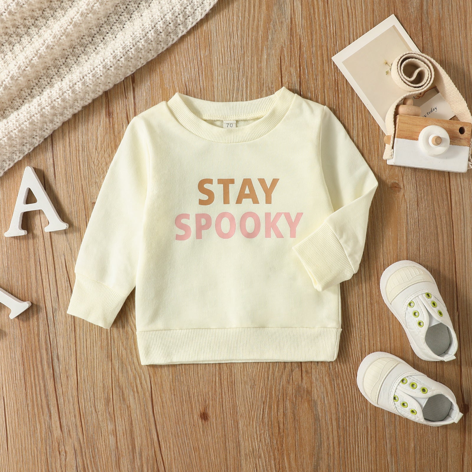 Autumn And Winter New Collar Hem Ribbed Top