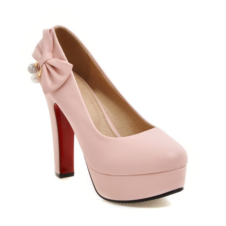 Single shoes thick heel high heels sexy nightclub