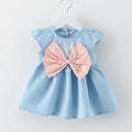Girls denim dress