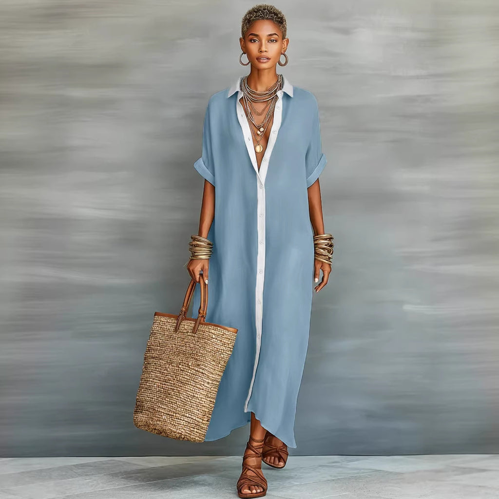 Fashionable Casua And Comfortable Resort-style Dress