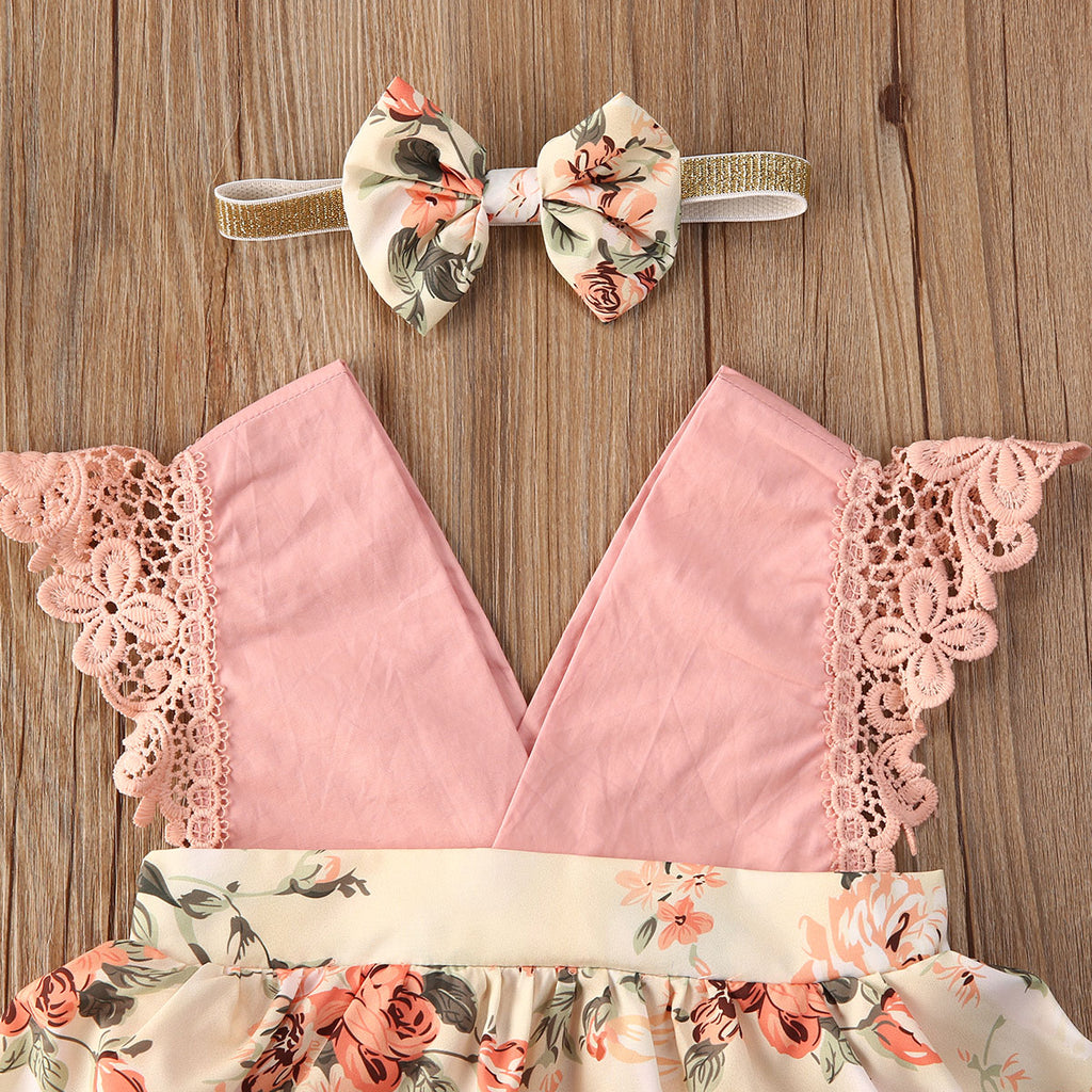 Girl Princess Clothes Baby Romper