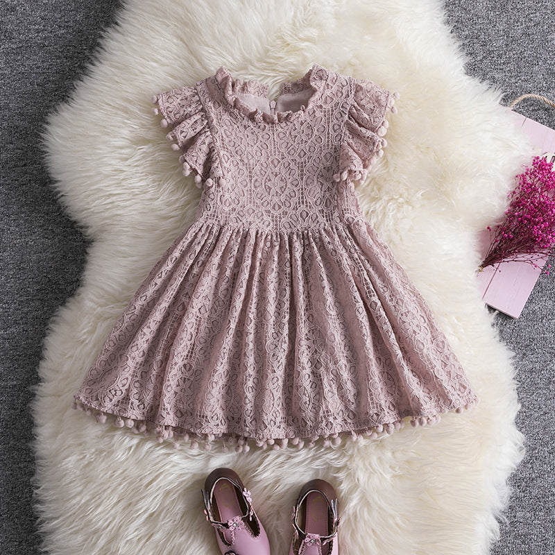 Baby girl full moon one year old dress