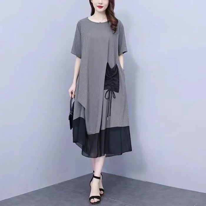 Summer Slimming Mid-length Dress