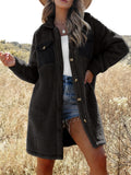 Loosefitting Lambswool Coat For Women