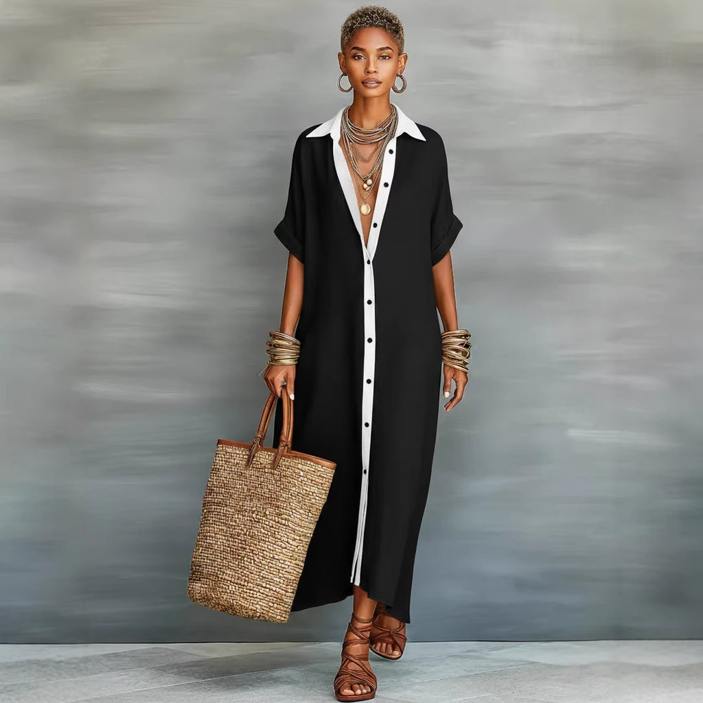 Fashionable Casua And Comfortable Resort-style Dress