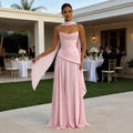 Women's Irregular Strapless Bandage Dress