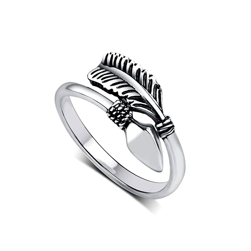 Simple Personality Love God's Arrow Couple Rings