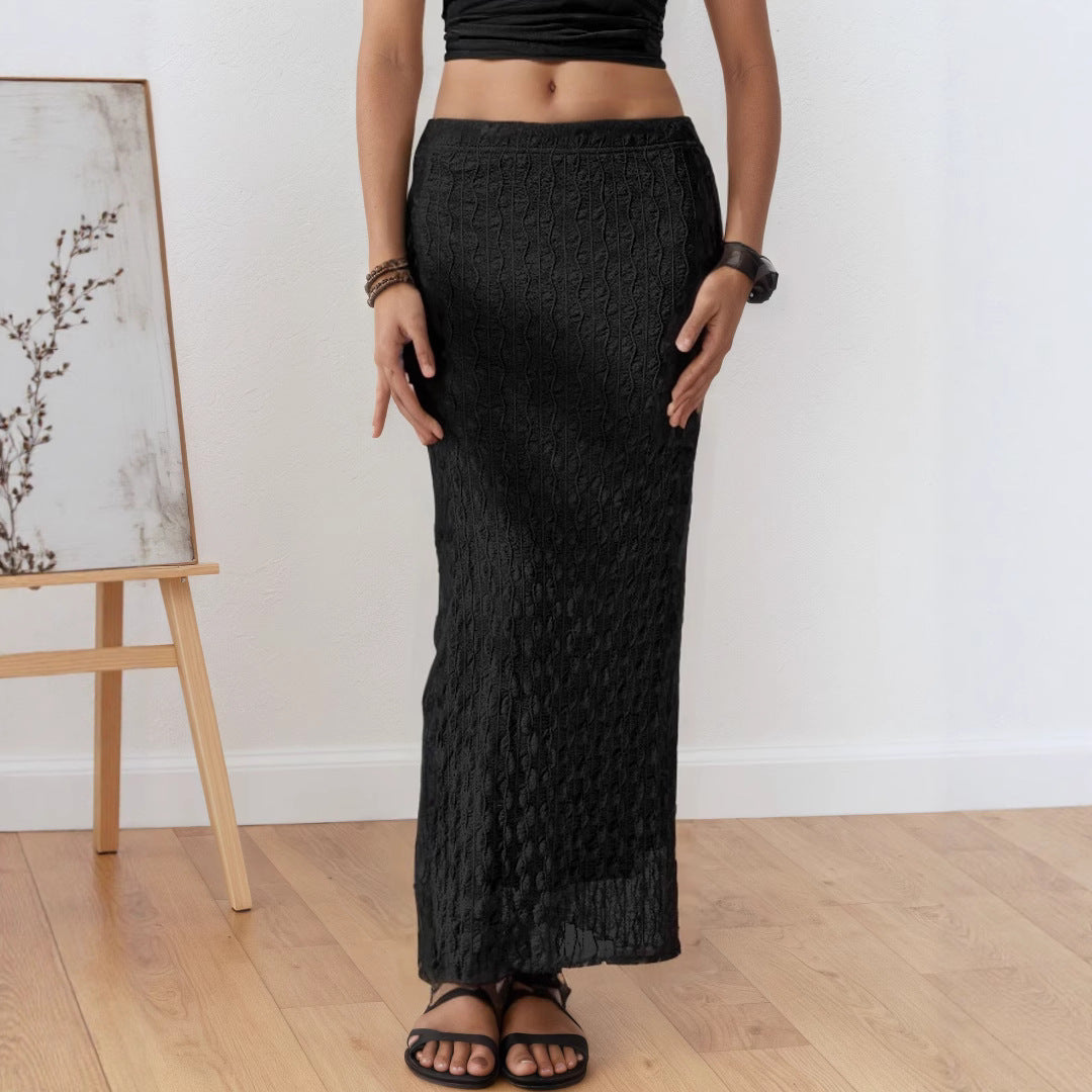 High-end, Sophisticated Slimming Sheath Skirt