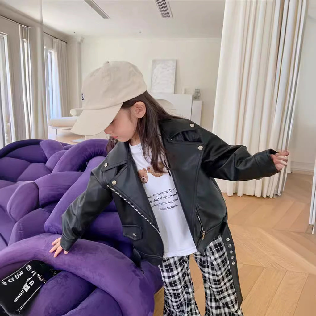 Spring And Fall Motorcycle Jackets For Girls