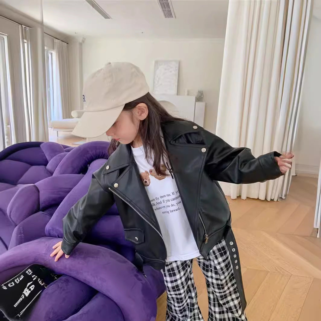 Spring And Fall Motorcycle Jackets For Girls