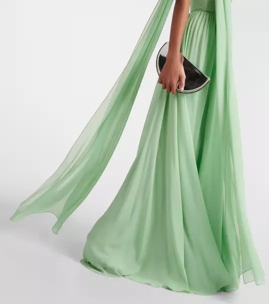 Women's Pleated Tube Dress Elegant Sleeveless Pleating