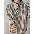 Women's Long-sleeved Stand Collar Coat