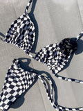 Beach Sexy Womens Cotton American-Style Swimsuit