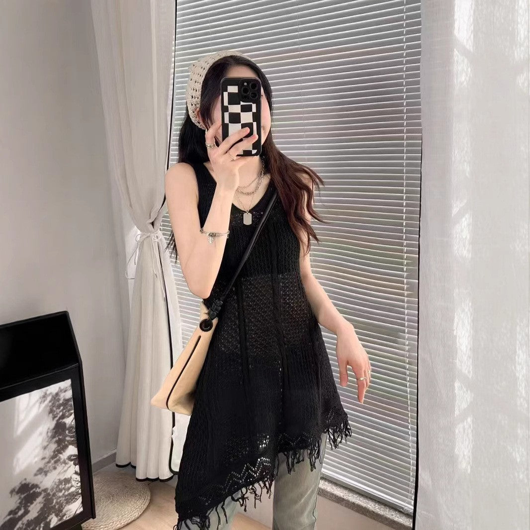 New Stylish Tassel-strapped Dress For Women