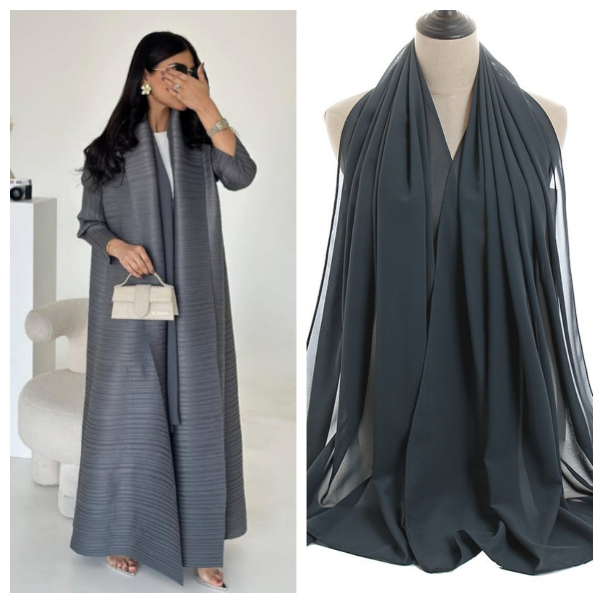 Dubai Abaya Women's Clothing Issey Miyake Pleats Women's Elegant Attire