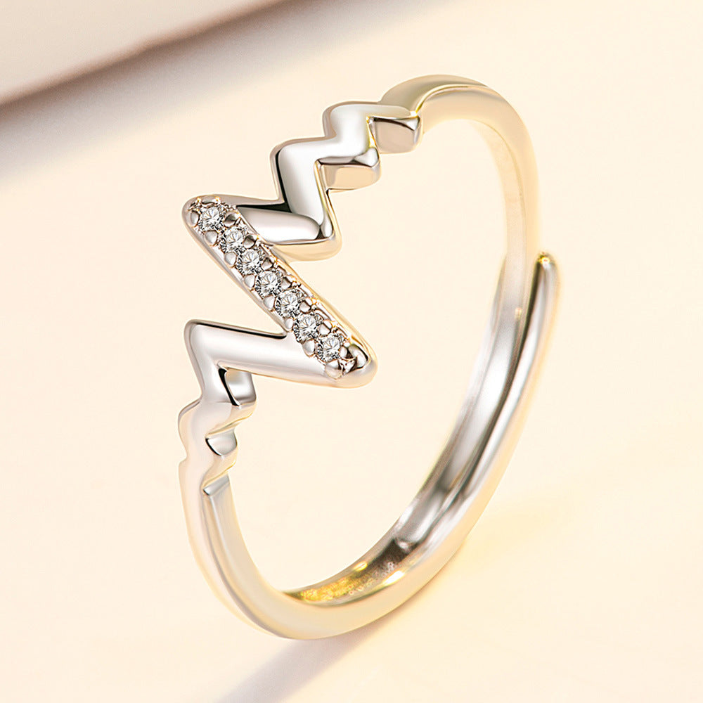 Ladies Fashion Japanese And Korean Style Couple Rings