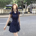 Figure-flattering Skirt Dress For Women Sleeveless Summer Shirt Dress