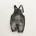 Girls Small And Older Kids Retro One-piece Soft Jeans Casual