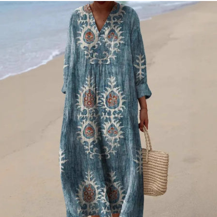 Plus-size Womens Solid-color Pocketed Short-sleeve Dress