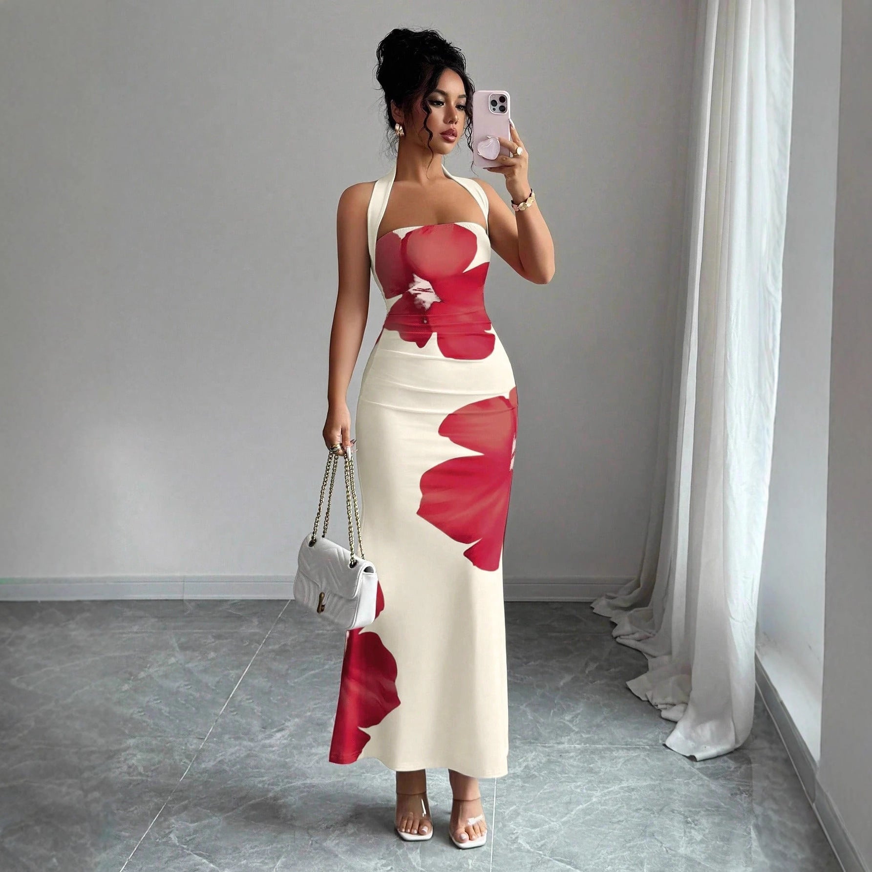 Fashionable Minimalist And Slim Fit Womens Dress