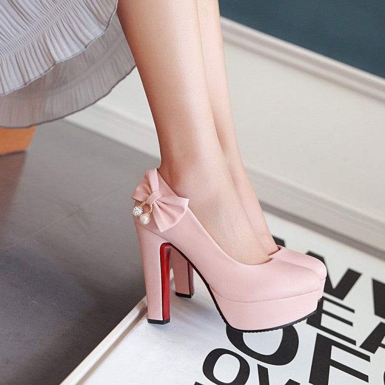 Single shoes thick heel high heels sexy nightclub