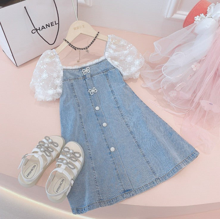Baby Girl's Puff Sleeve Dress