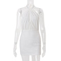 Strapless, Figure-hugging Sheath Dress With A Hint Of Sultry Allure