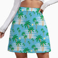 Stylish A-line Printed Skirt For Women