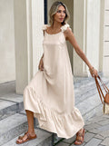 Cotton-linen Slip Summer New Sleeveless Dress