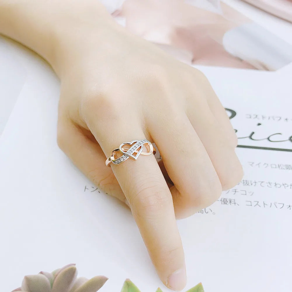 Infinity Love Ladies  Ring